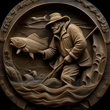 3D model st fishing (STL)